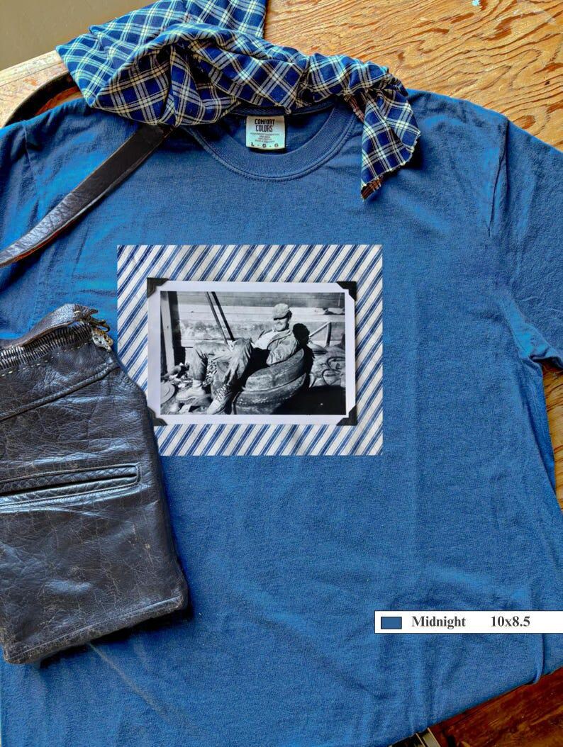 Break Time large design t-shirt