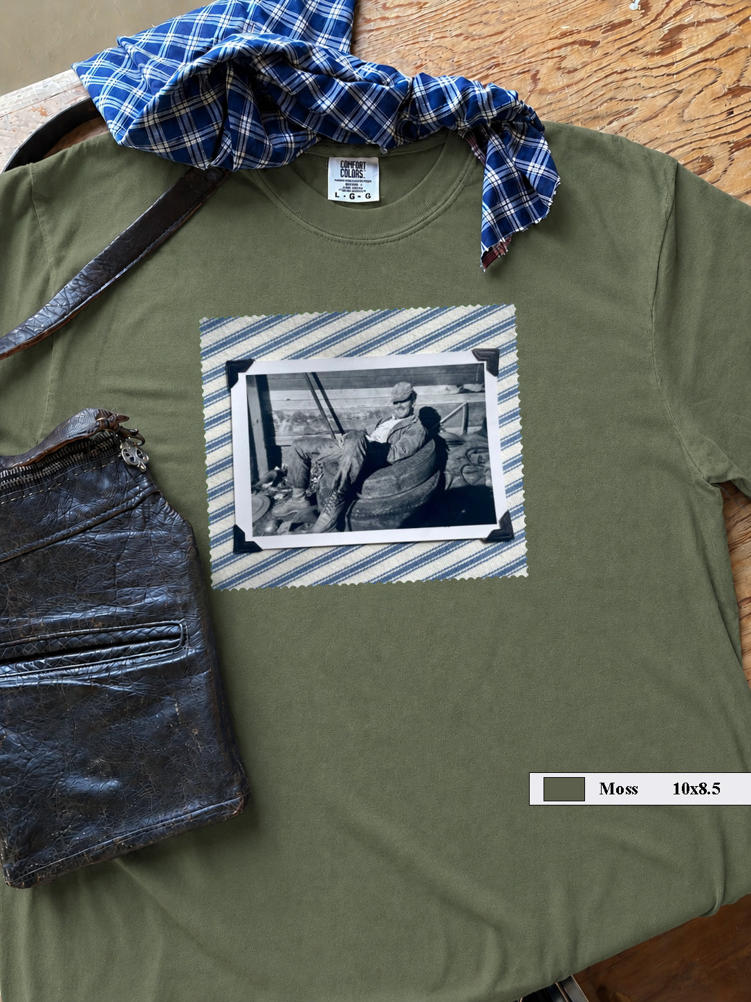 Break Time large design t-shirt
