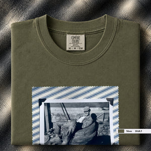 Break Time large design t-shirt