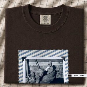 Break Time large design t-shirt