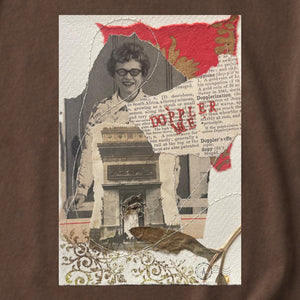 Doppler Me collage art t-shirt