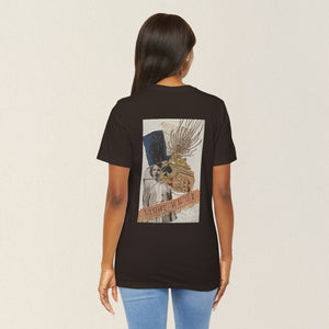 Light Me Up art collage t-shirt