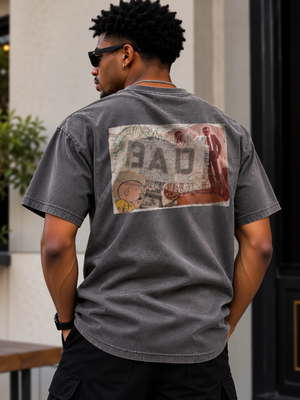 Bad collage art t-shirt