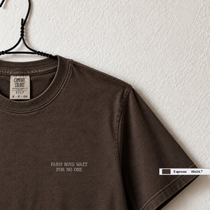 Farm boys collage art t-shirt