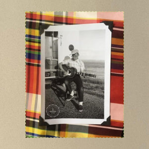 Vintage musician snapshot graphic artwork design