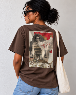 Doppler Me collage art t-shirt