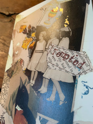 Sandy's tempted collage card