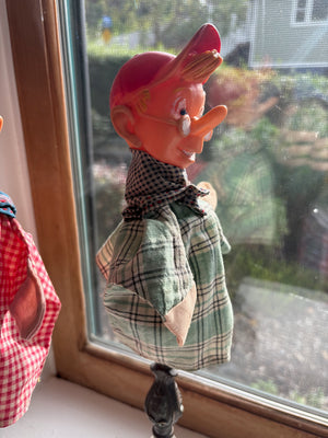 Hal's Disney Howdy Doody and Dilly Dally Puppets