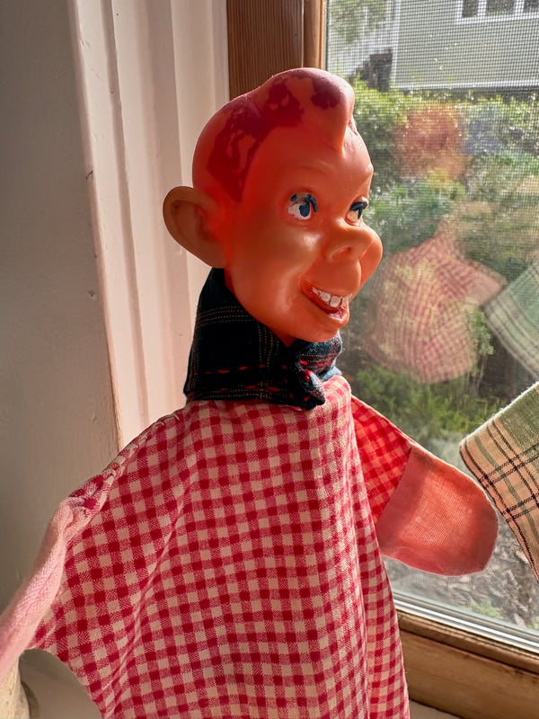Disney Howdy Doody and Dilly Dally Vintage Puppets - Antares Furnishings