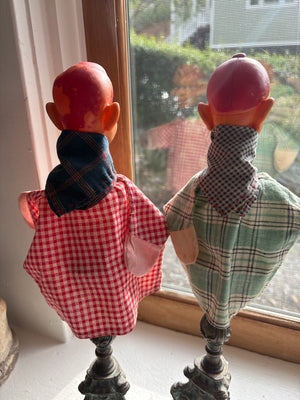 Hal's Disney Howdy Doody and Dilly Dally Puppets