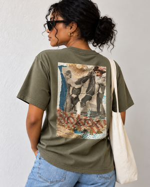 Joker collage art t-shirt