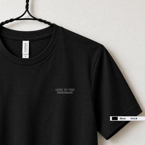 Light me up collage art t-shirt