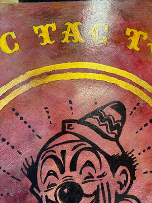 Shorty's Ring Toss Clown Sign