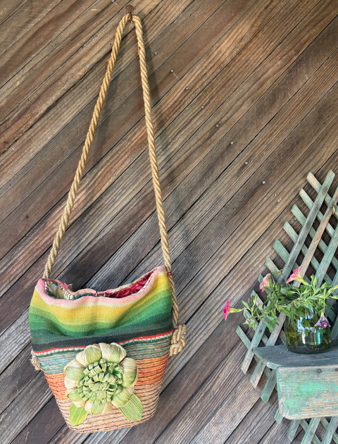 Sofia’s Mexican vintage blanket bag
