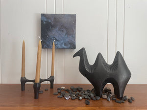 Mid century modern candle holder 