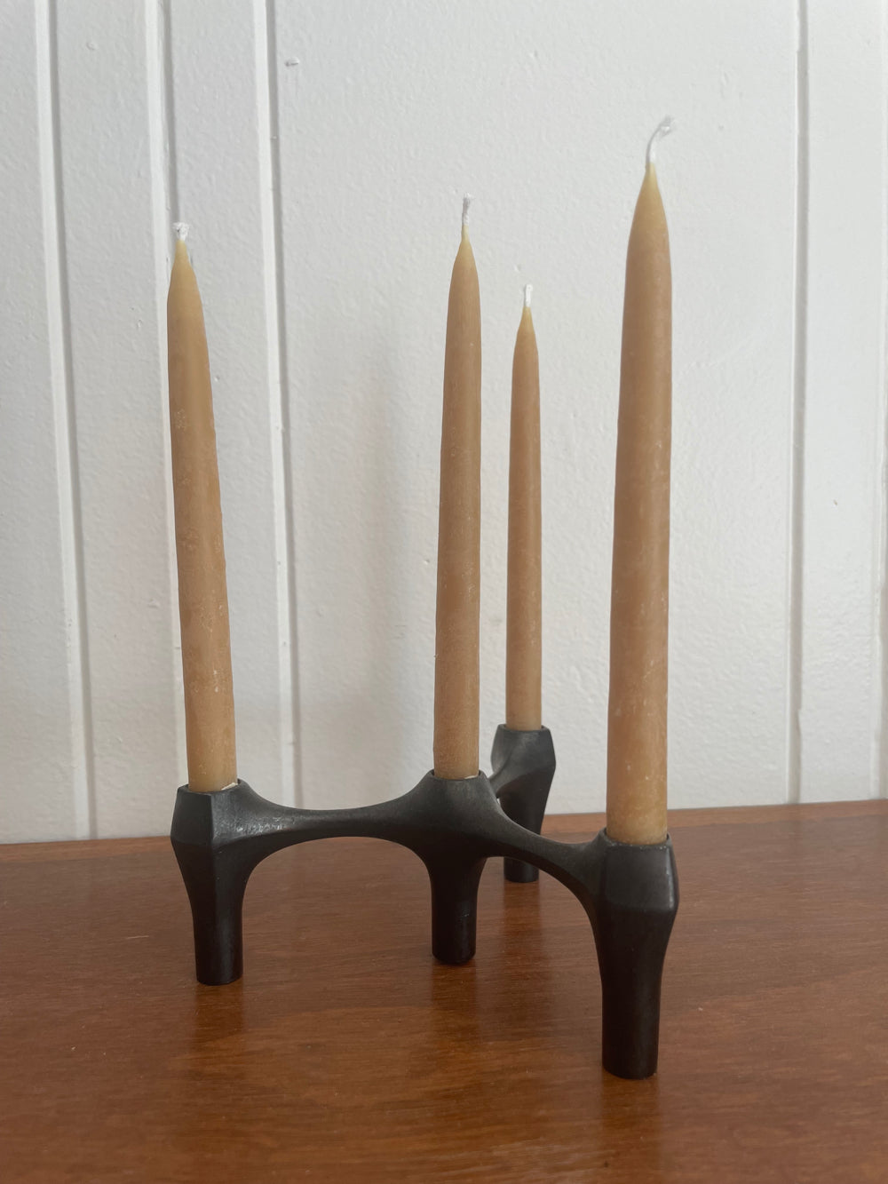Mid century modern candle holder 
