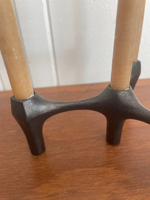 Mid century modern candle holder 