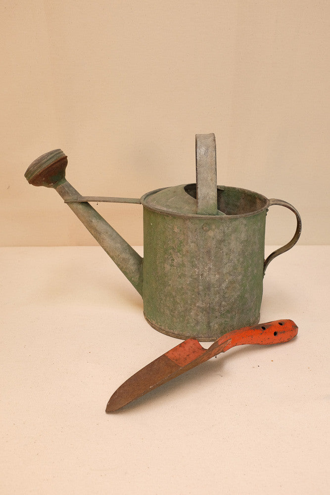 Violet's watering can and shovel