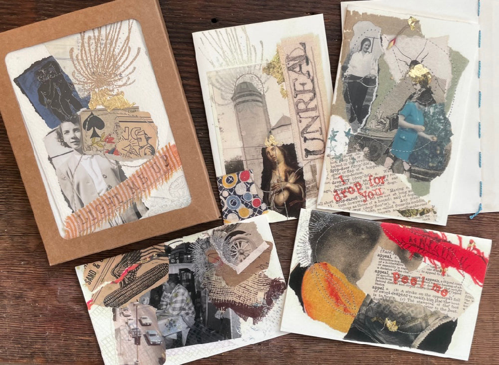 sexy artistic printed cards with sensual themes 