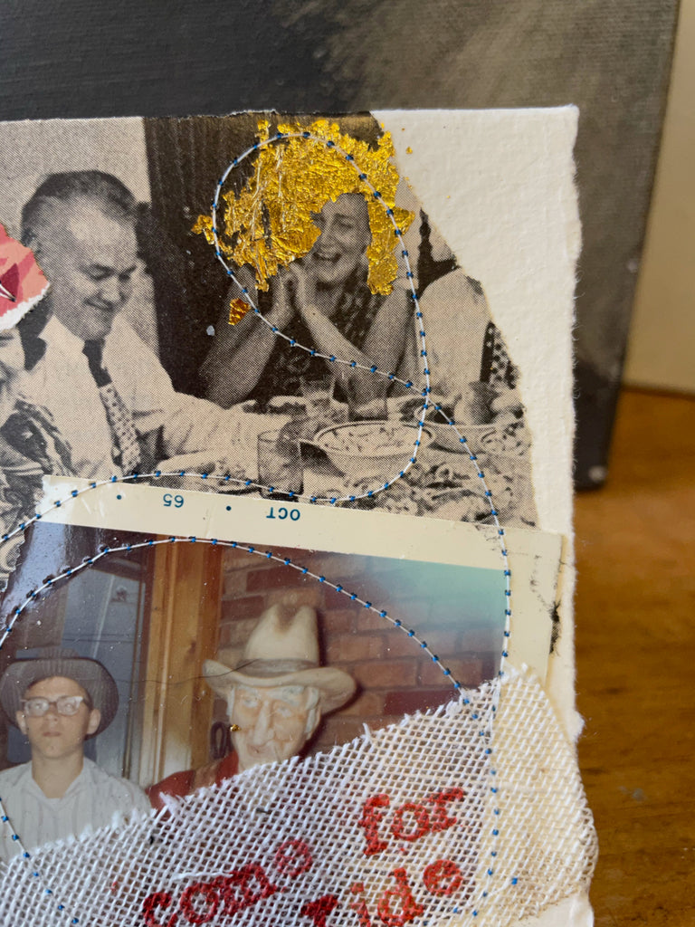 Chuck's collage card
