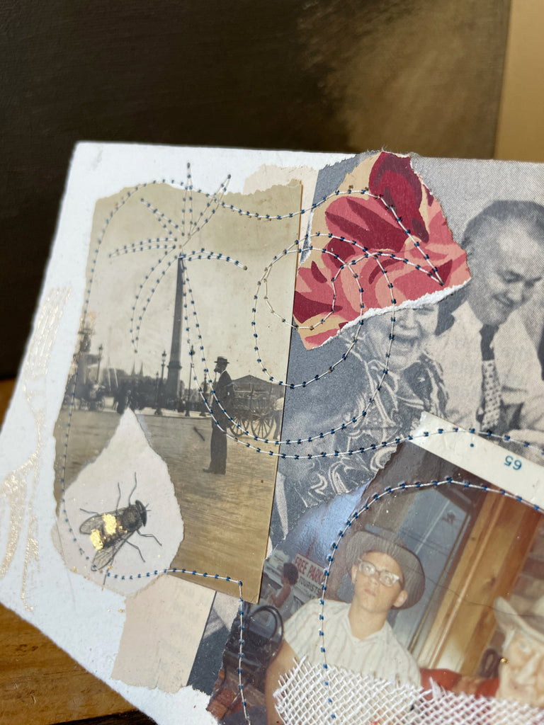 Chuck's collage card