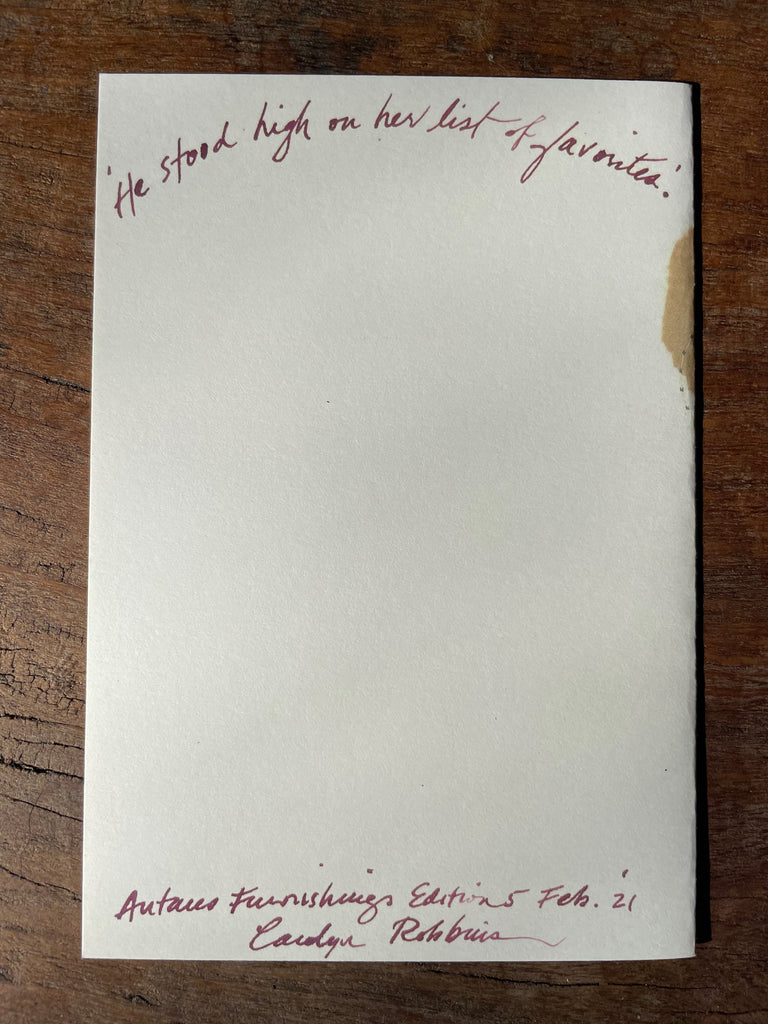 Carolyn's love pack of cards