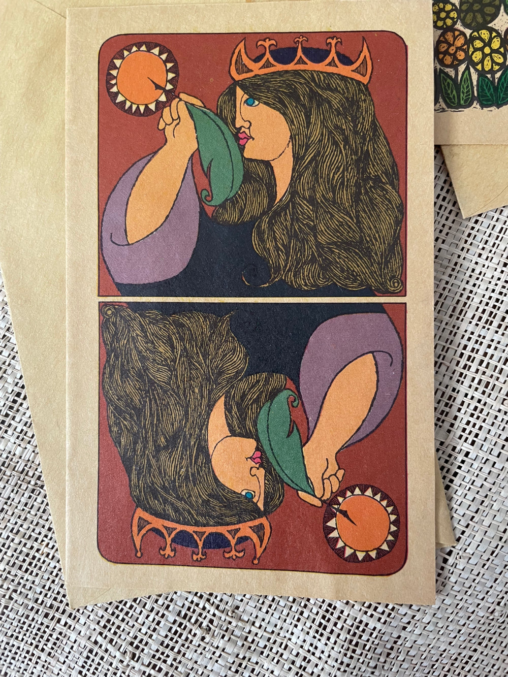  Original 1960s hippie-style greeting cards