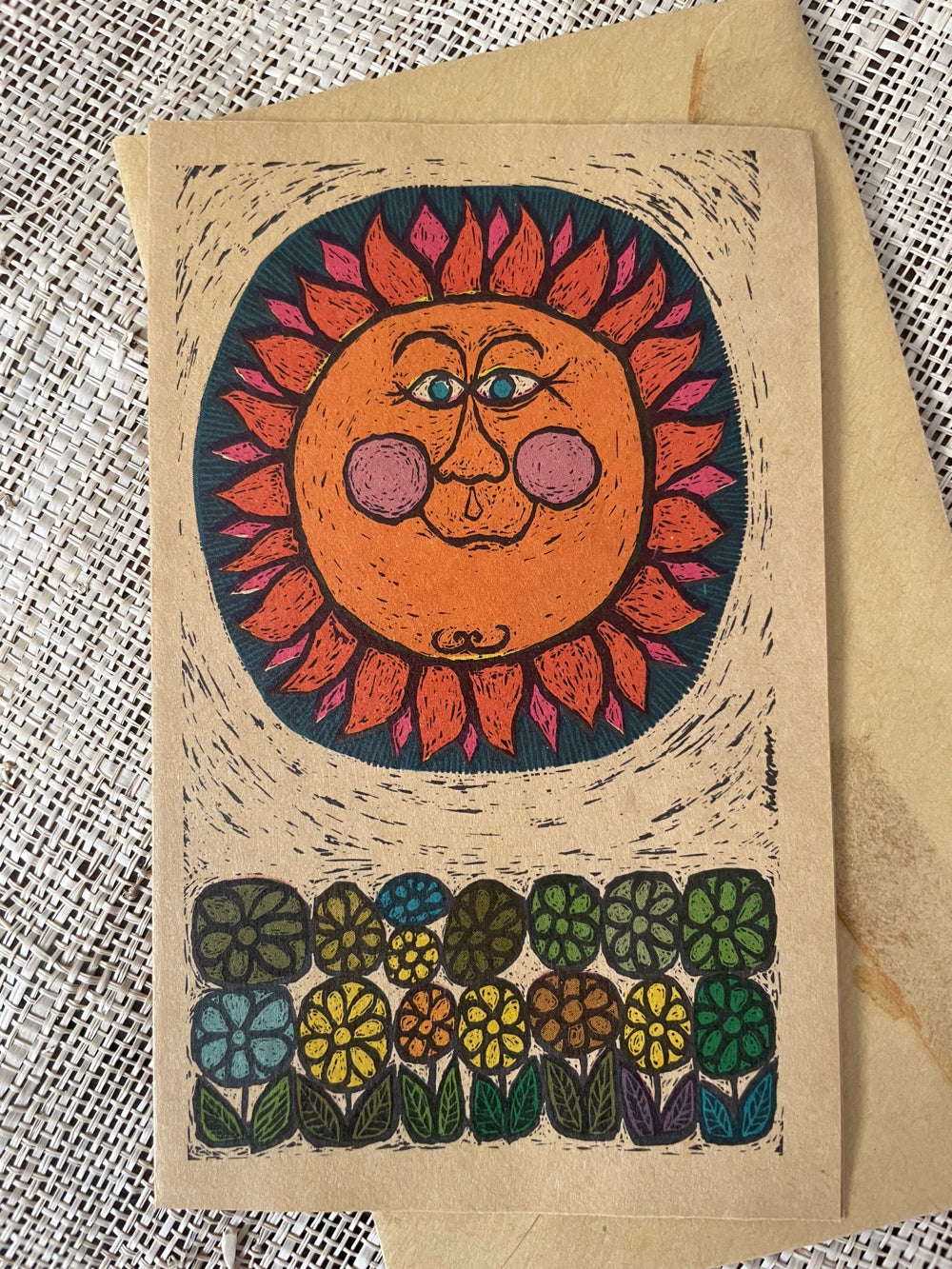  Original 1960s hippie-style greeting cards