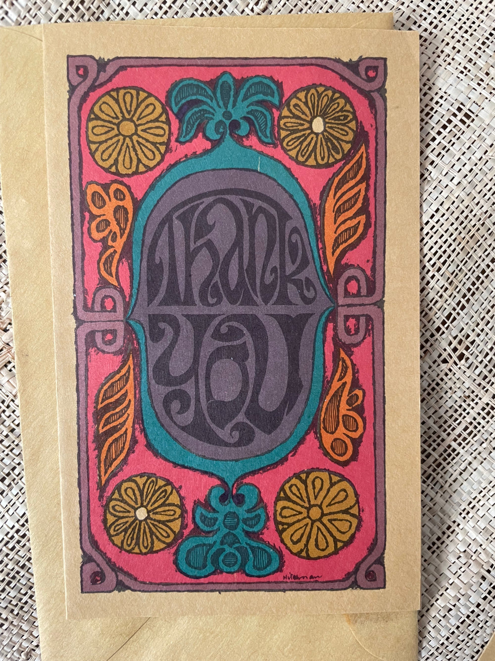  Original 1960s hippie-style greeting cards