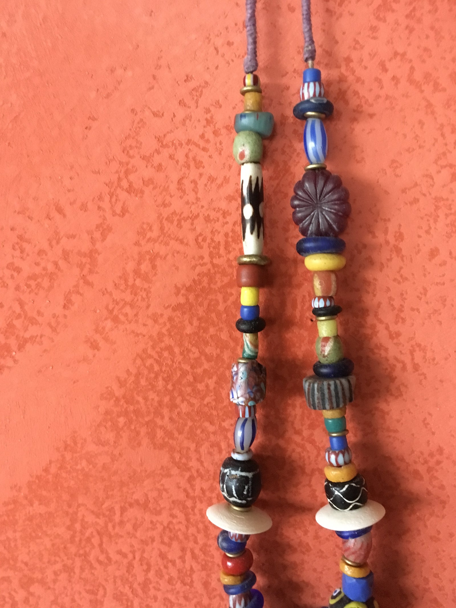 Handmade multi-cultural necklace 