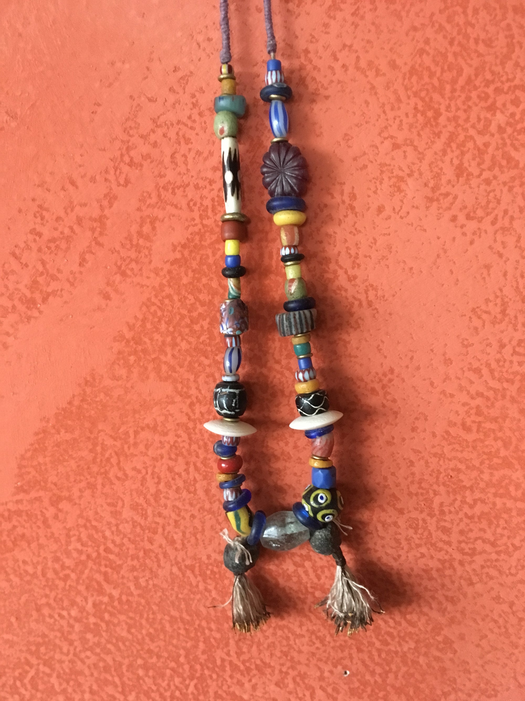 Handmade multi-cultural necklace 