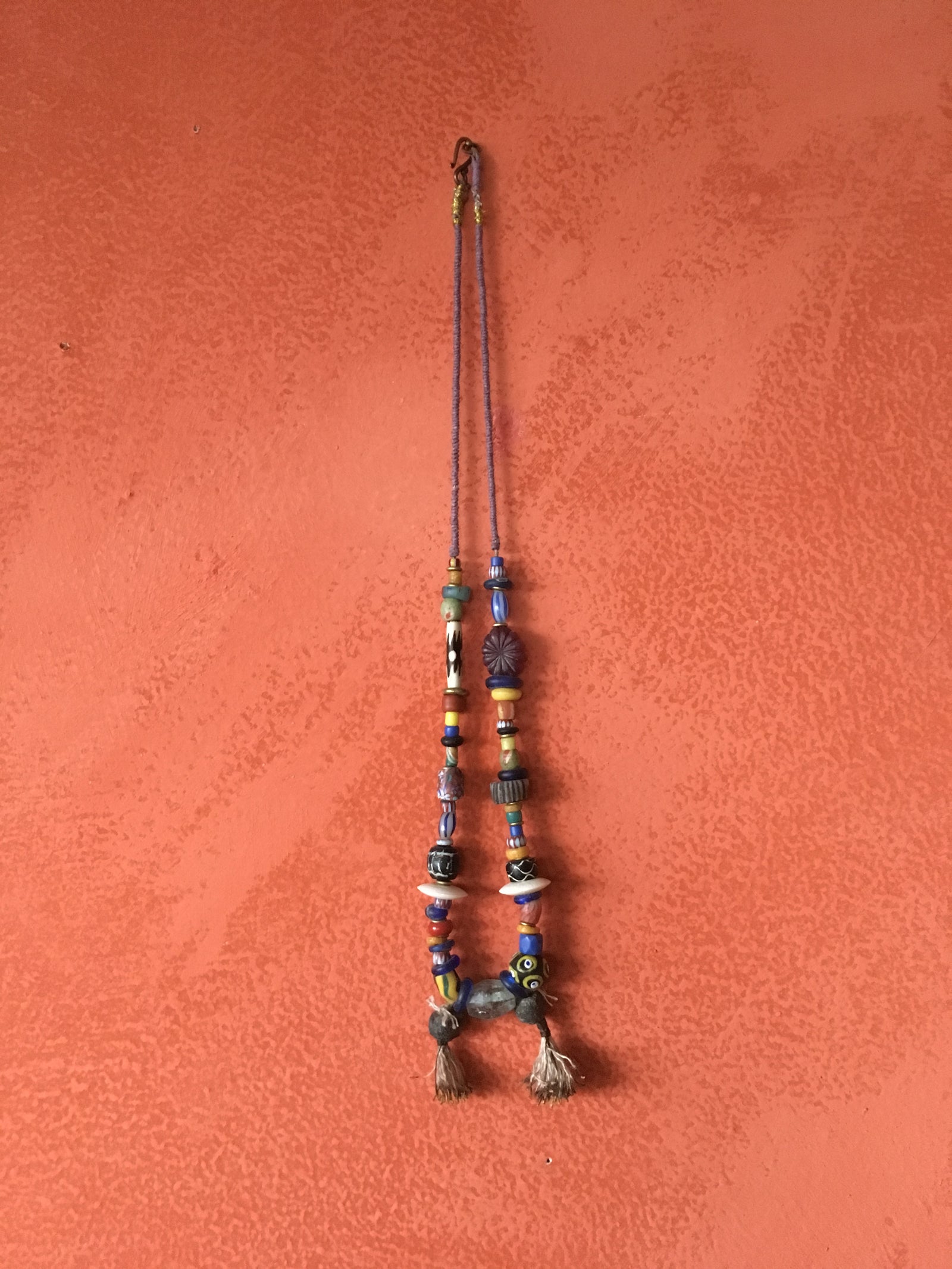 Handmade multi-cultural necklace 