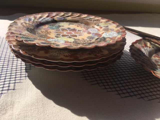 Misa's antique cookie plates