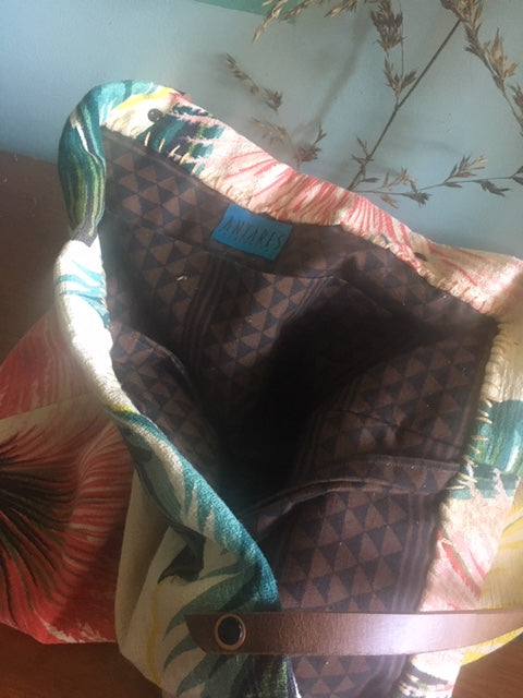 Lana's banana leaf tote bag