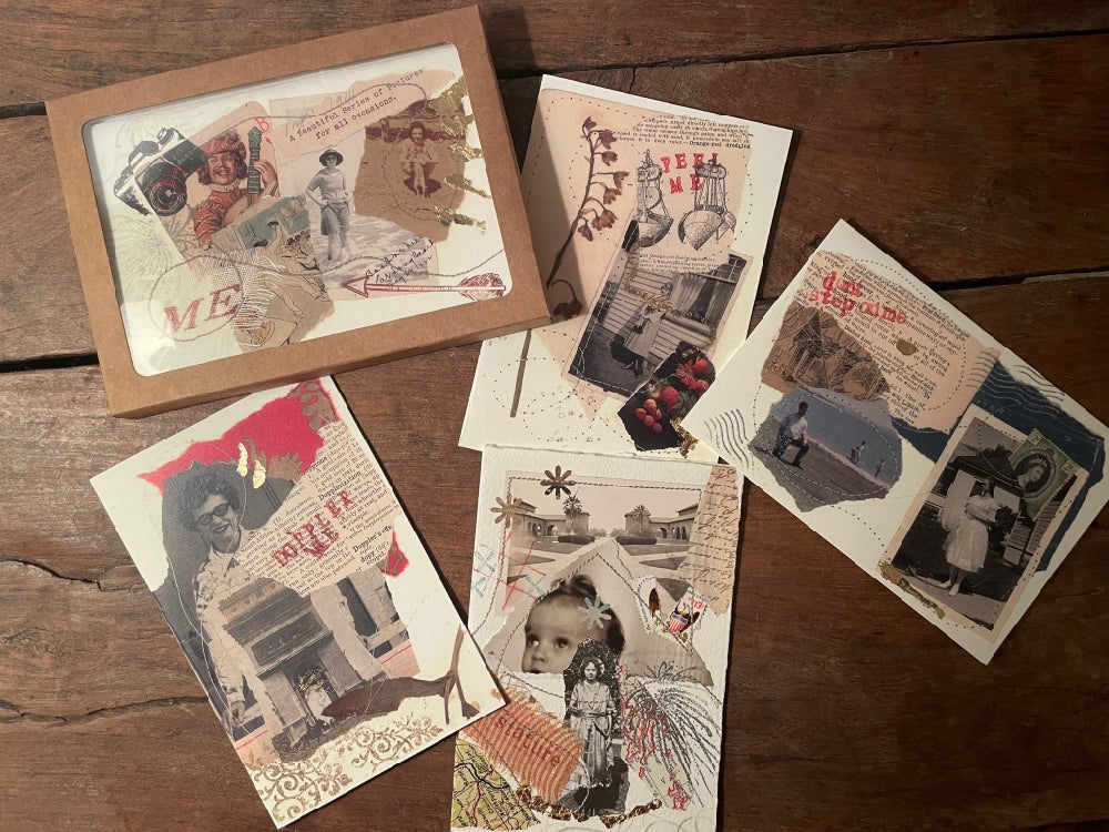 Fun printed cards in risqué themes