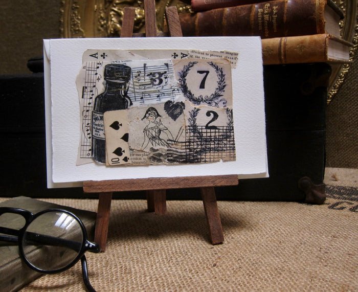 Woody's ink bottle card