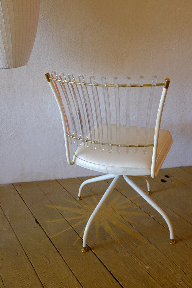 Vintage Lucite chairs