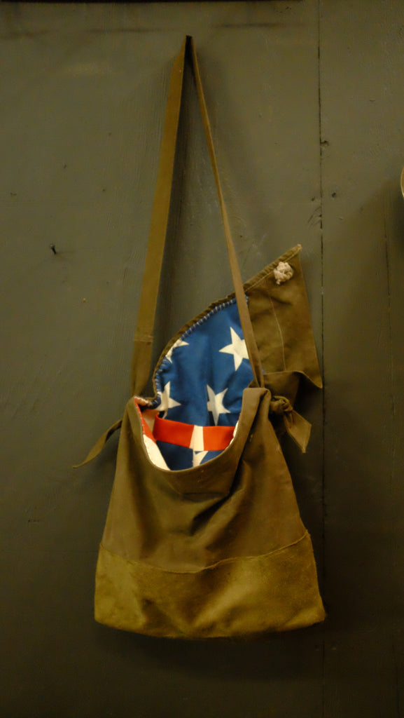 Jennifer's Army tent Americana bag