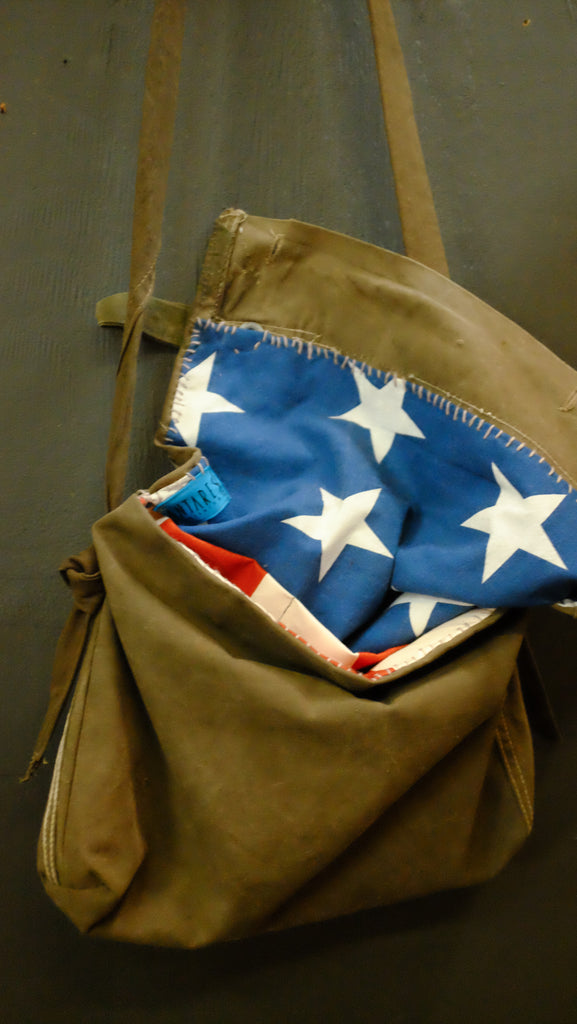 Kelly's patriotic marching bag