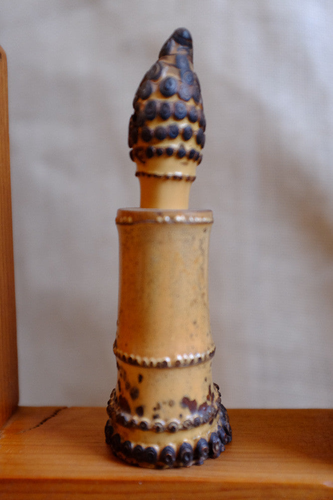 Vintage bamboo snuff box
