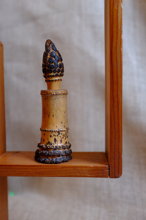 Vintage bamboo snuff box
