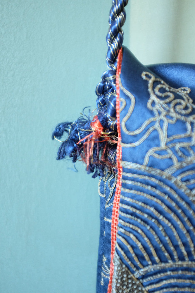 Kim's kimono evening bag