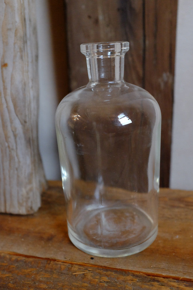 One of the vintage chemical bottles
