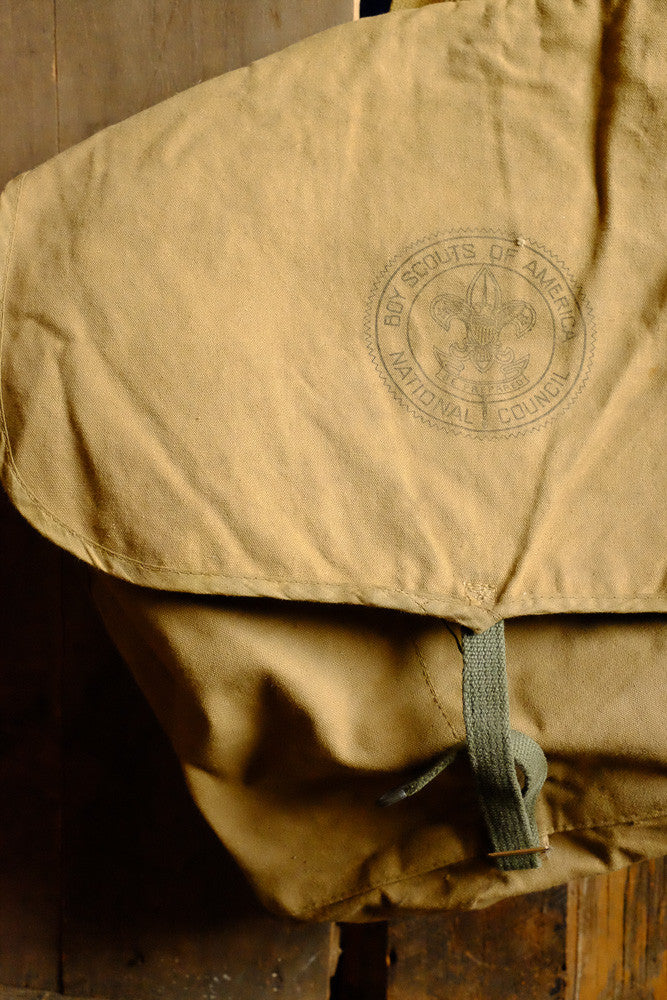Vintage Boyscout backpack 