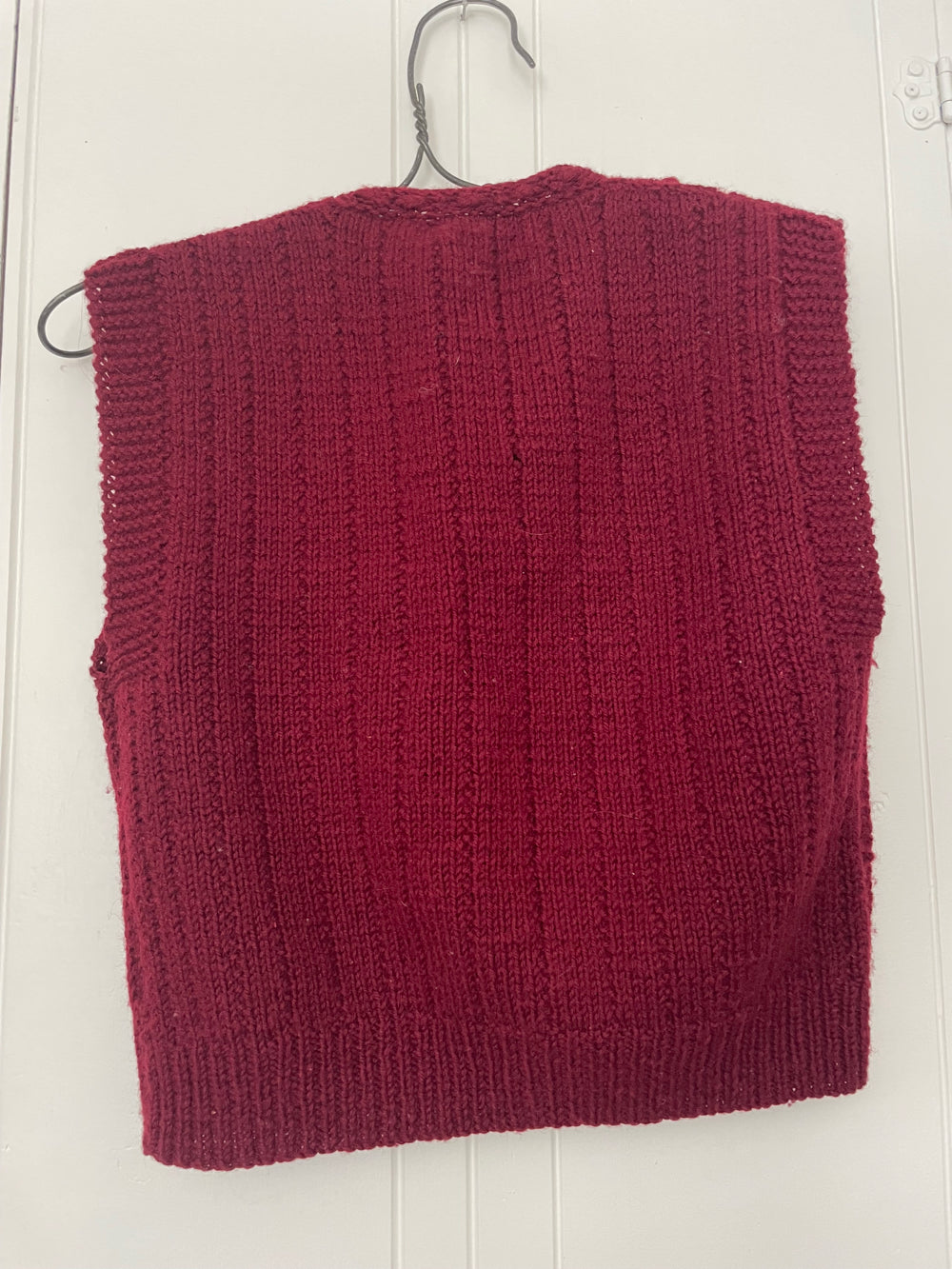 Vintage Ralph Lauren burgundy sweater vest