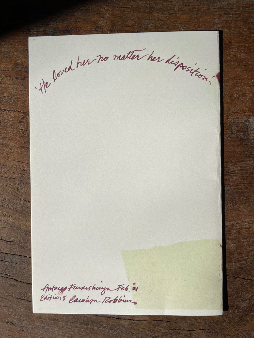 Artistic flirty pack of printed cards with sensual themes and designs