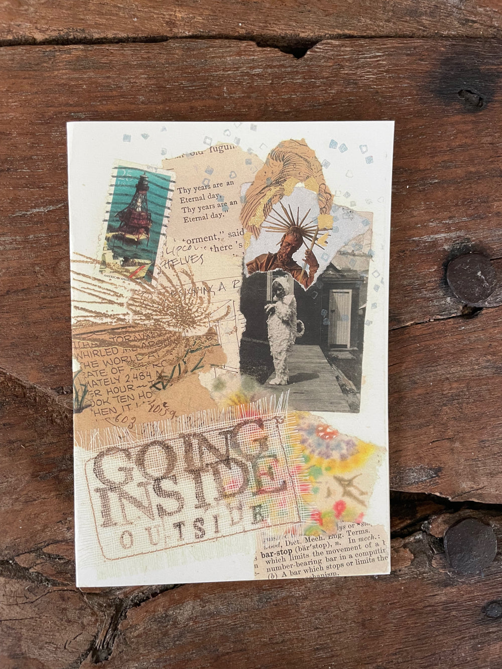 Quirky printed cards with lockdown themes and designs