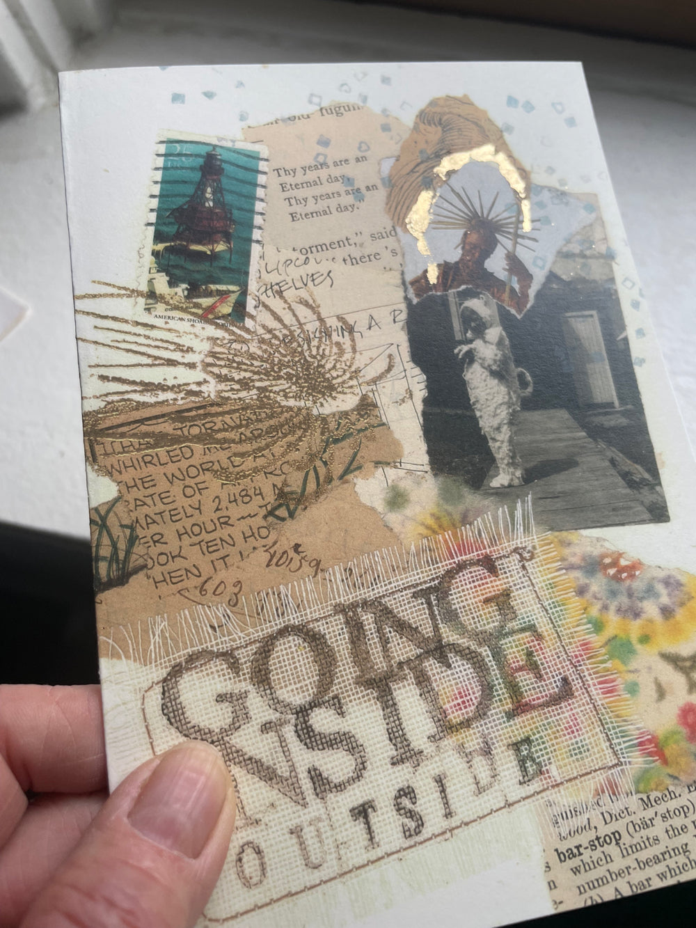 Quirky printed cards with lockdown themes and designs