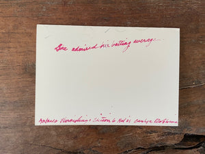 Carolyn's cooped up pack of artistic printed cards