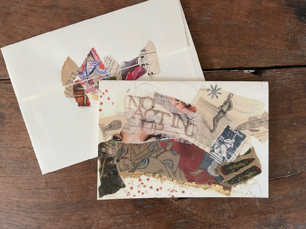 Carolyn's cooped up pack of artistic printed cards